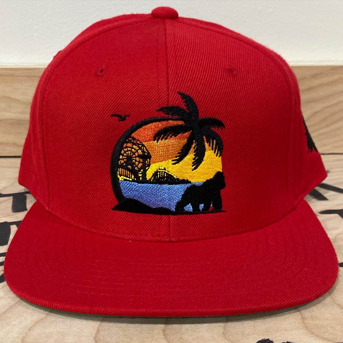 CONEY ISLAND SUMMER SNAPBACK (RED)