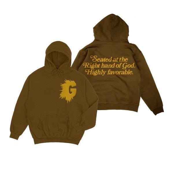 HIP HOP QUOTABLE HOODY / HIGHLY FAVORABLE (FYL FIRST)