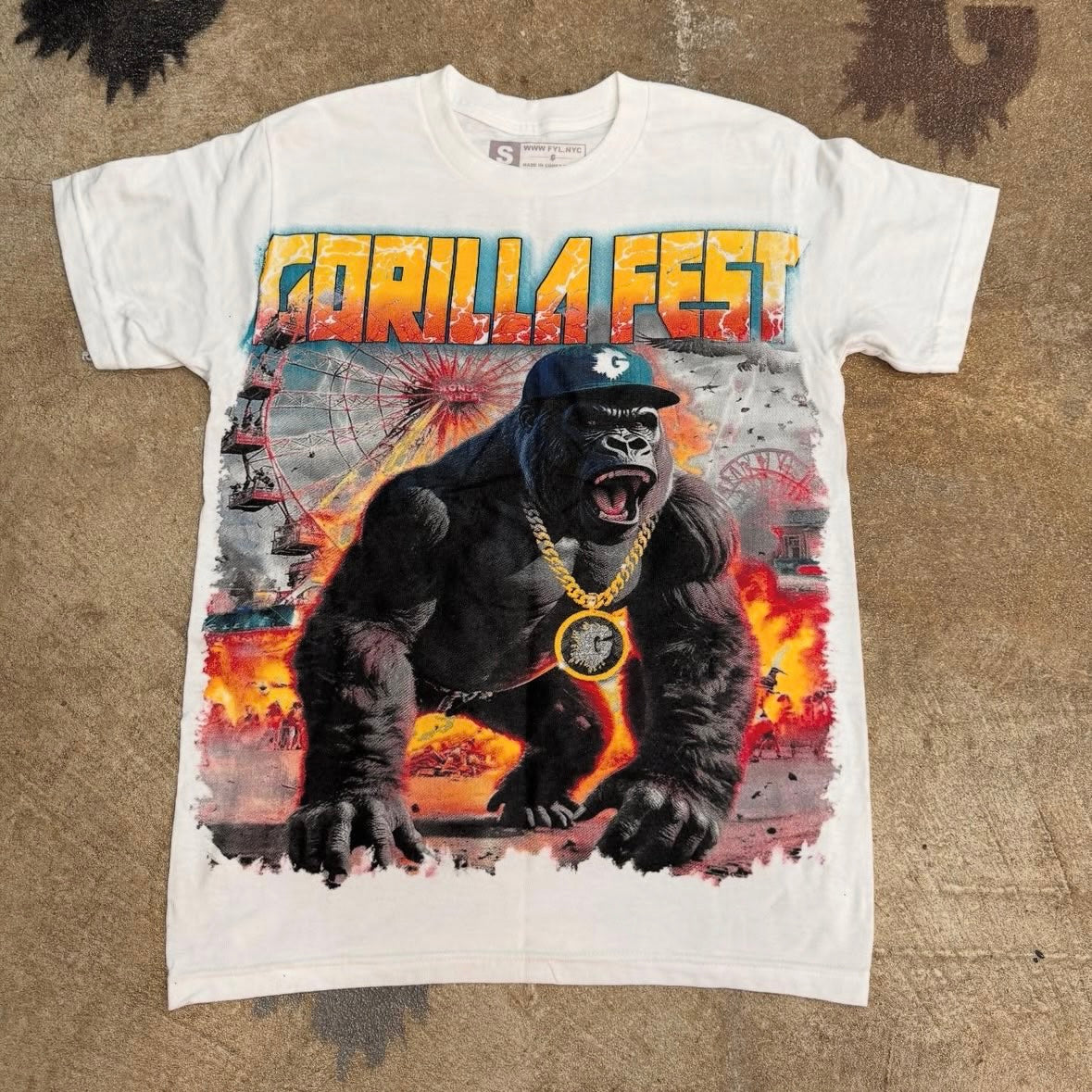 GORILLAFEST 2 T-SHIRT (WHITE)