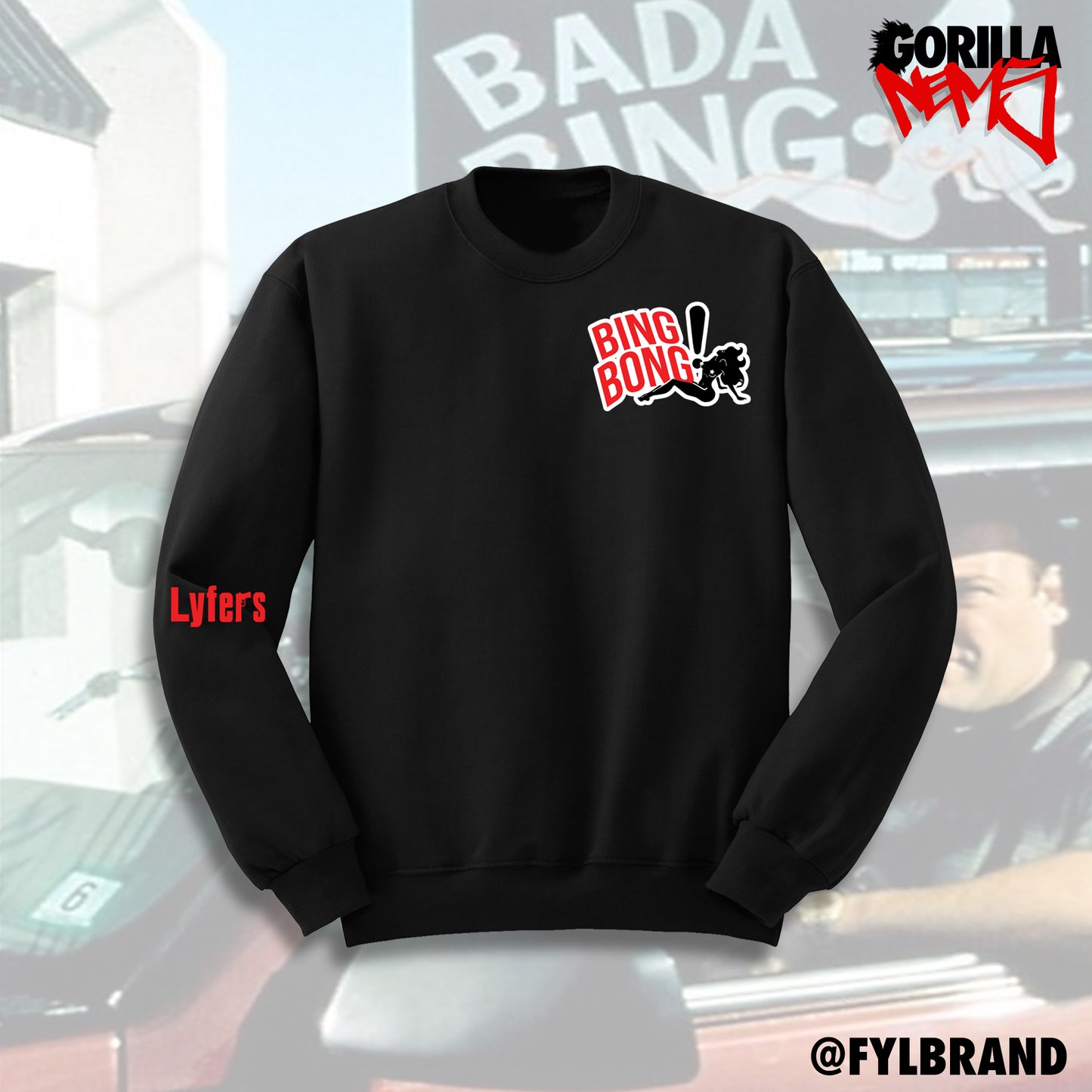 BADA BING BONG CREWNECK (MULTIPLE COLORWAYS)