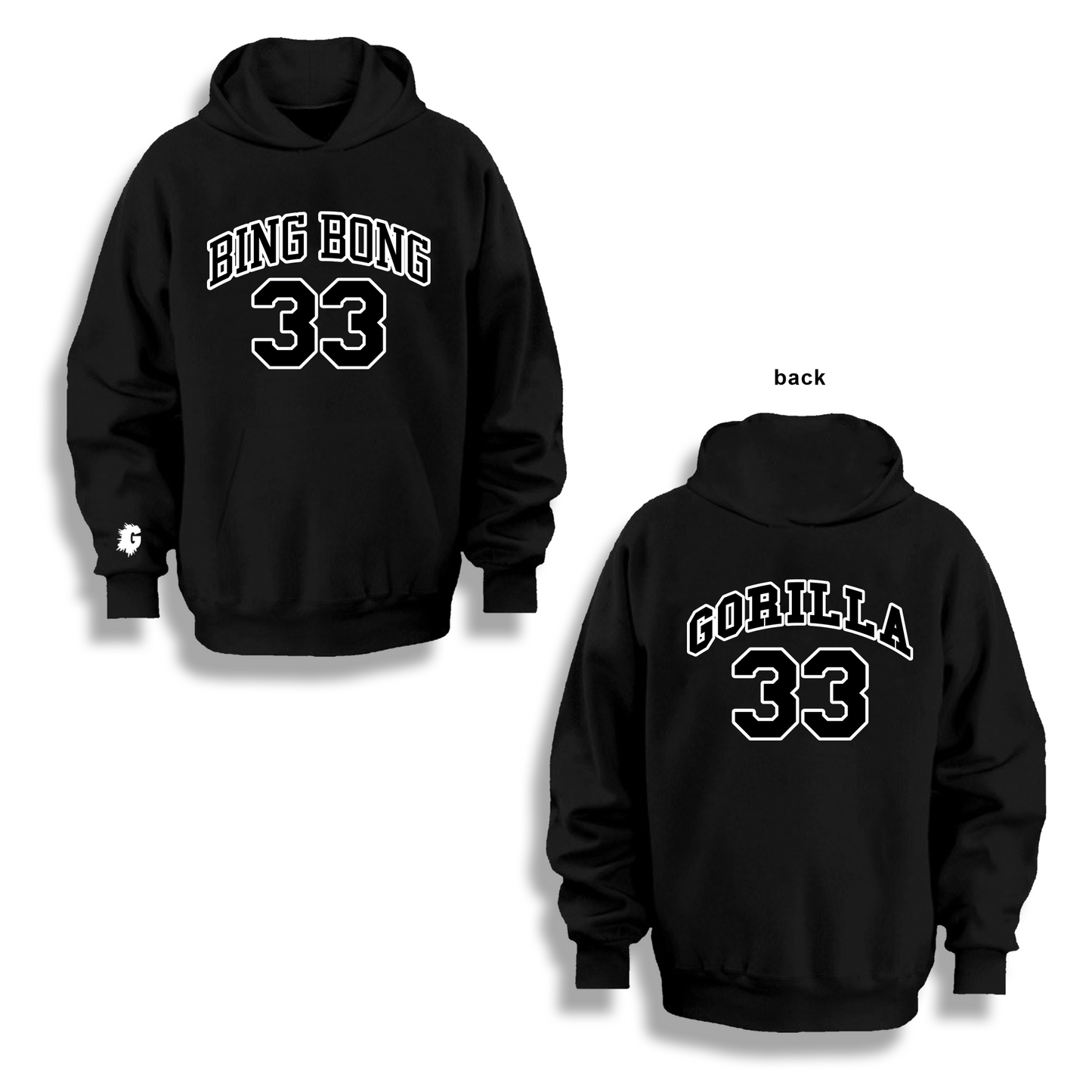 BING BONG JERSEY HOODY