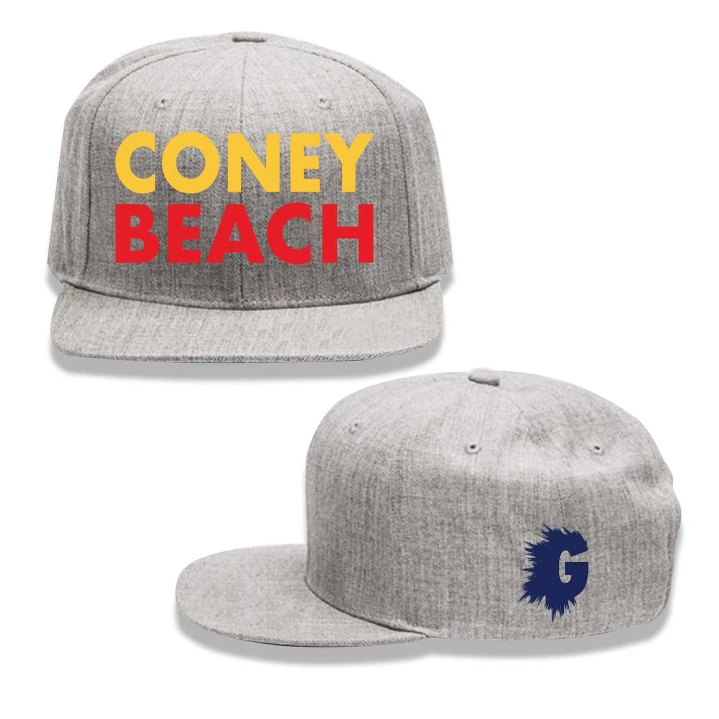 CONEY BEACH SNAPBACK (NAVY BLUE OR GREY)