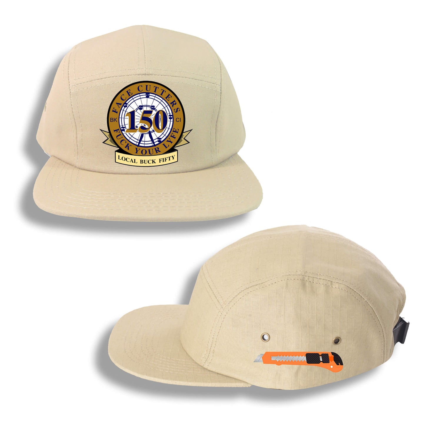 FACECUTTERS FIVE PANEL HAT