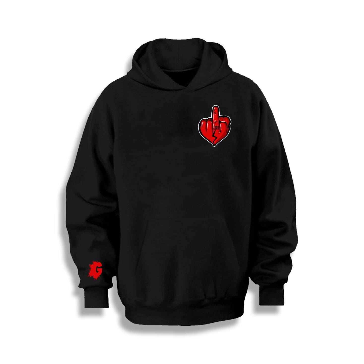 FUCK YOUR LOVE HOODY