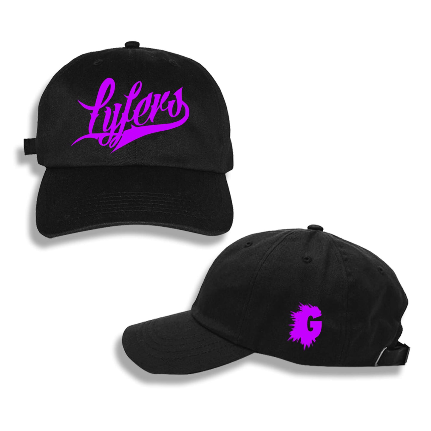 LYFERS SCRIPT DAD HAT (MULTIPLE COLORWAYS)