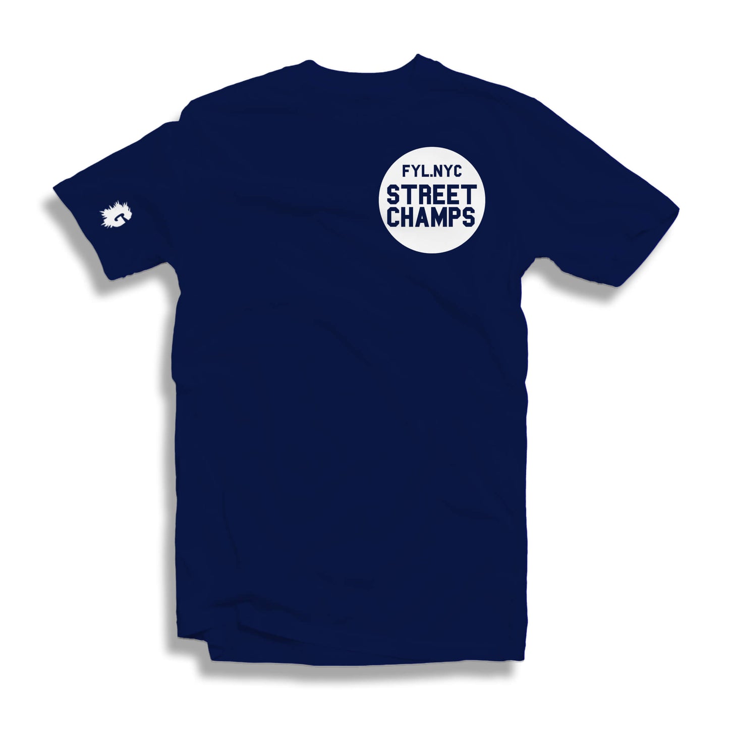 LYFERS STREET CHAMPS NAVY BLUE T-SHIRT
