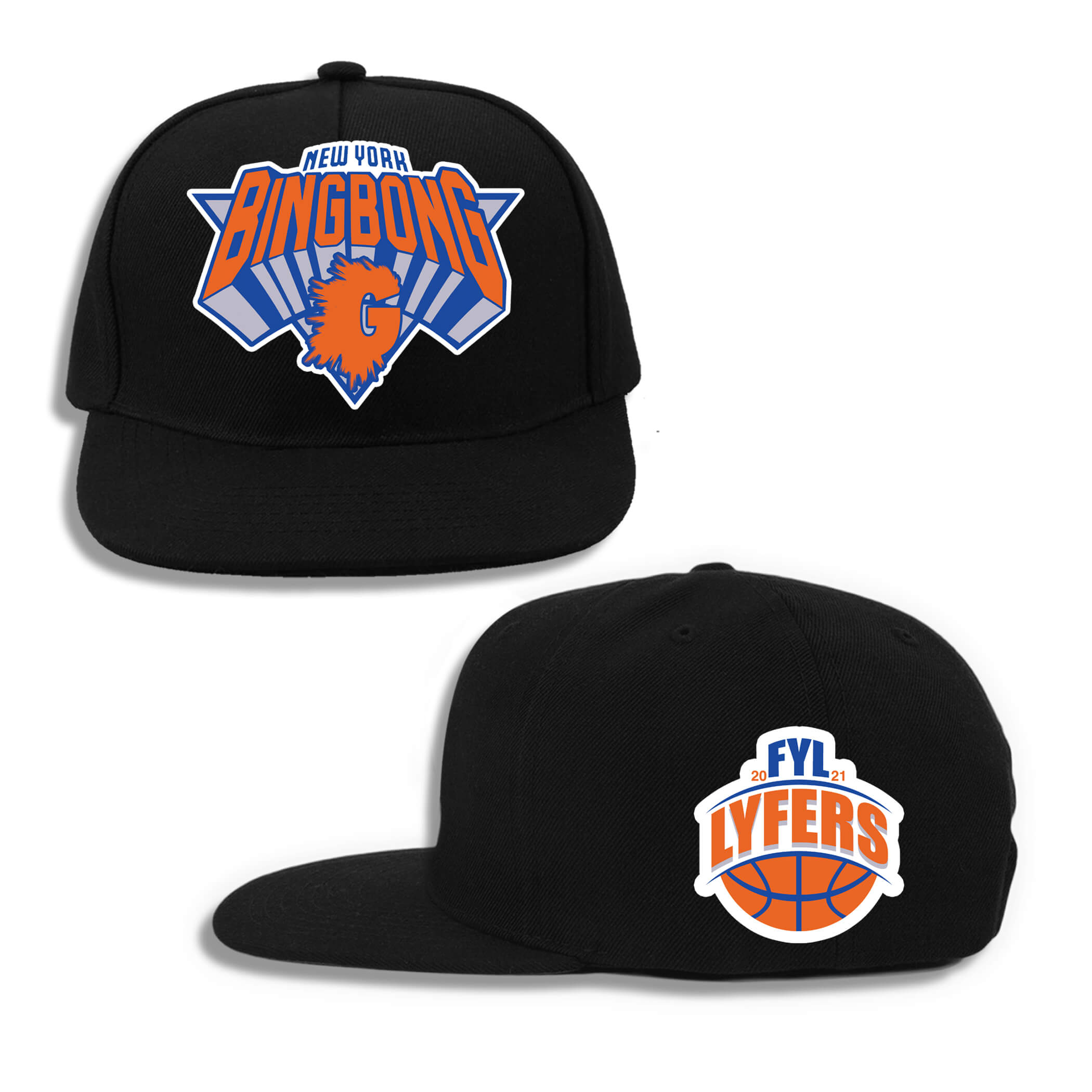 NYK BING BONG SNAPBACK HAT THE FYL BRAND