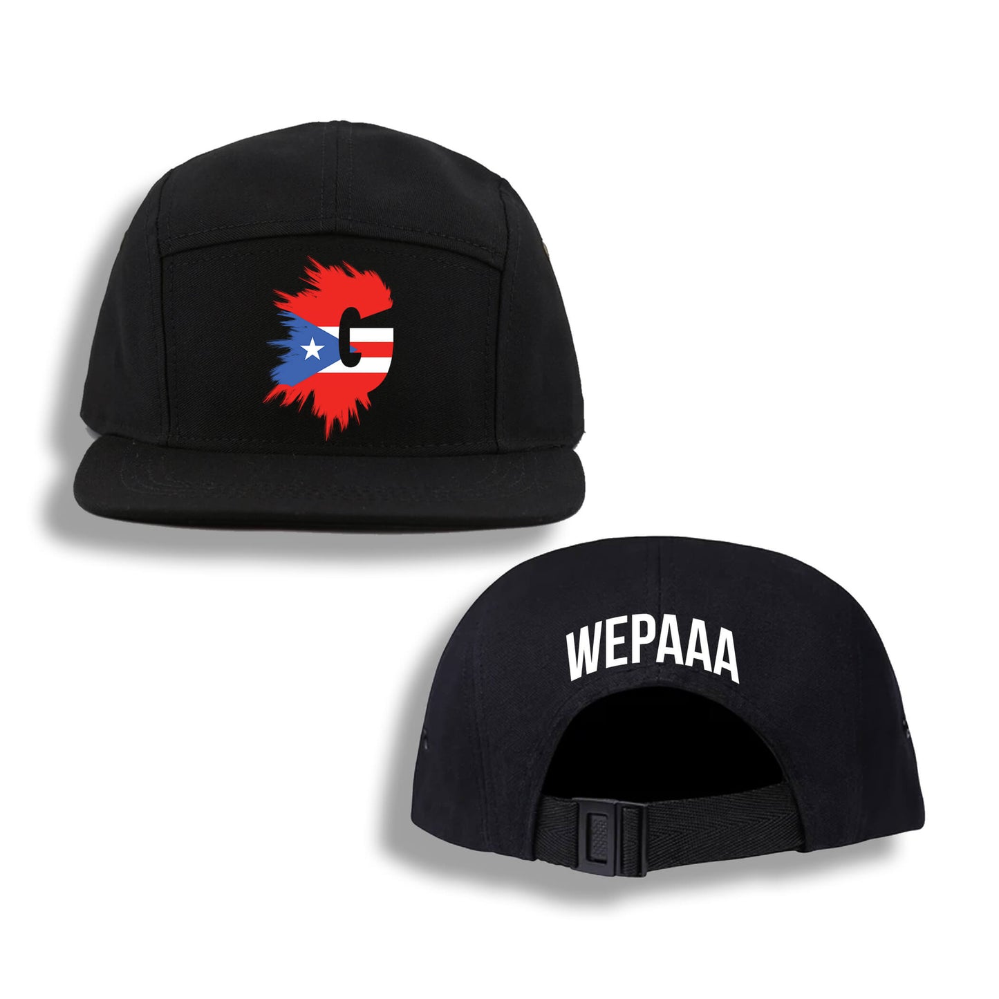 PUERTO RICO GORILLA FIVE PANEL HAT