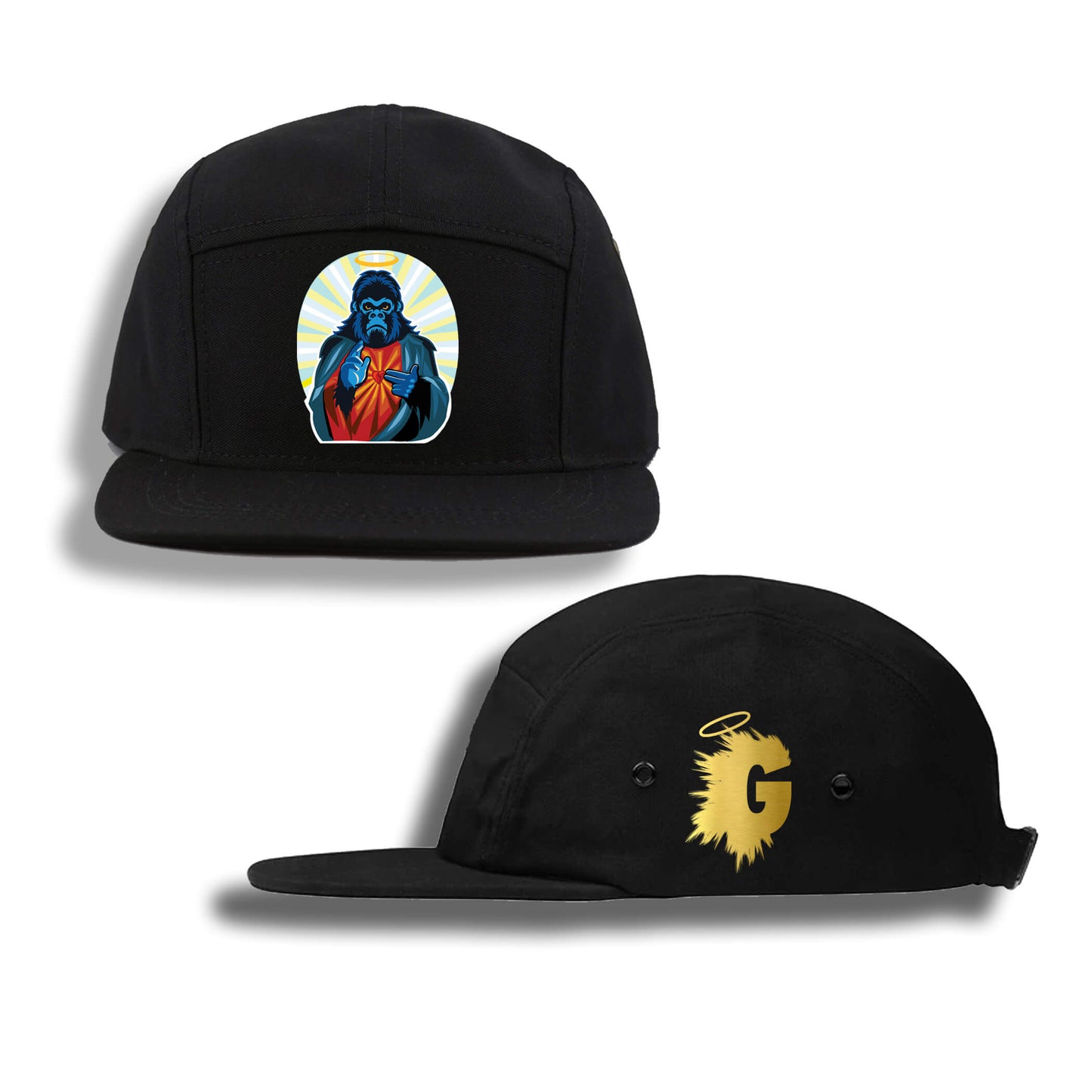 SAINT APE FIVE PANEL HAT