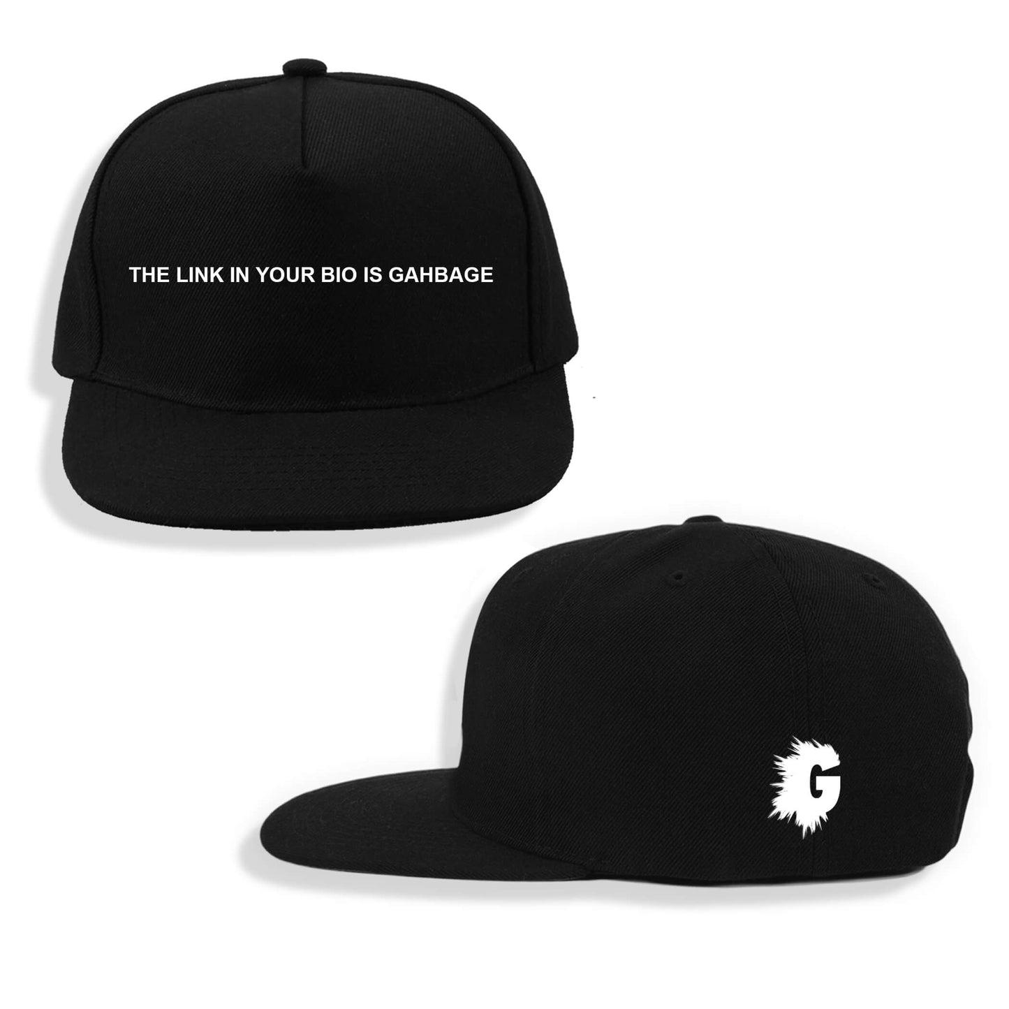 THE LINK IN YOUR BIO IS GAHBAGE SNAPBACK