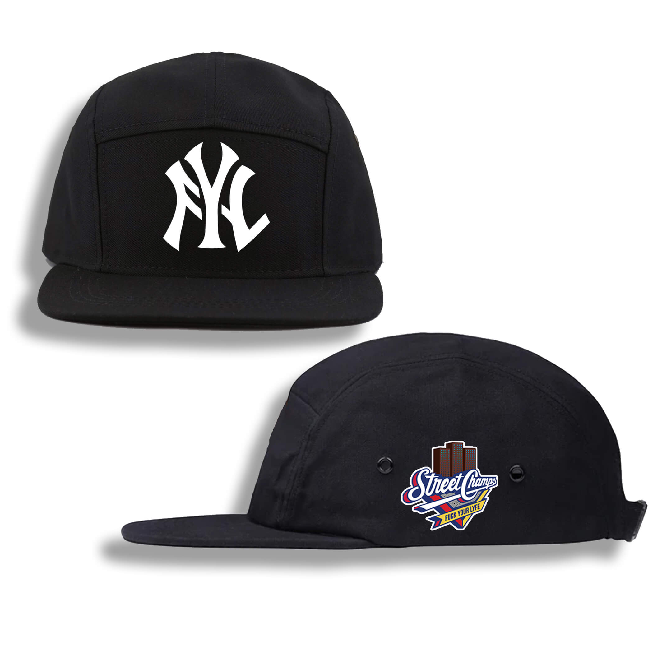 FYL YANKS FIVE PANEL HAT – THE FYL BRAND