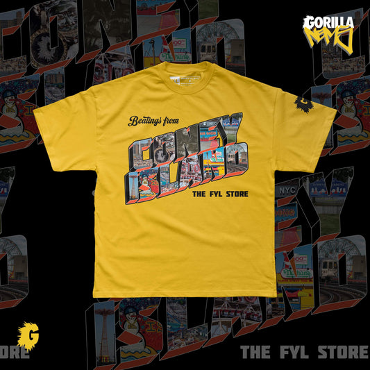 GREETINGS FROM CONEY ISLAND T-SHIRT