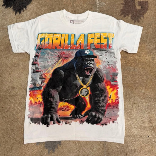 GORILLAFEST 2 T-SHIRT (WHITE)