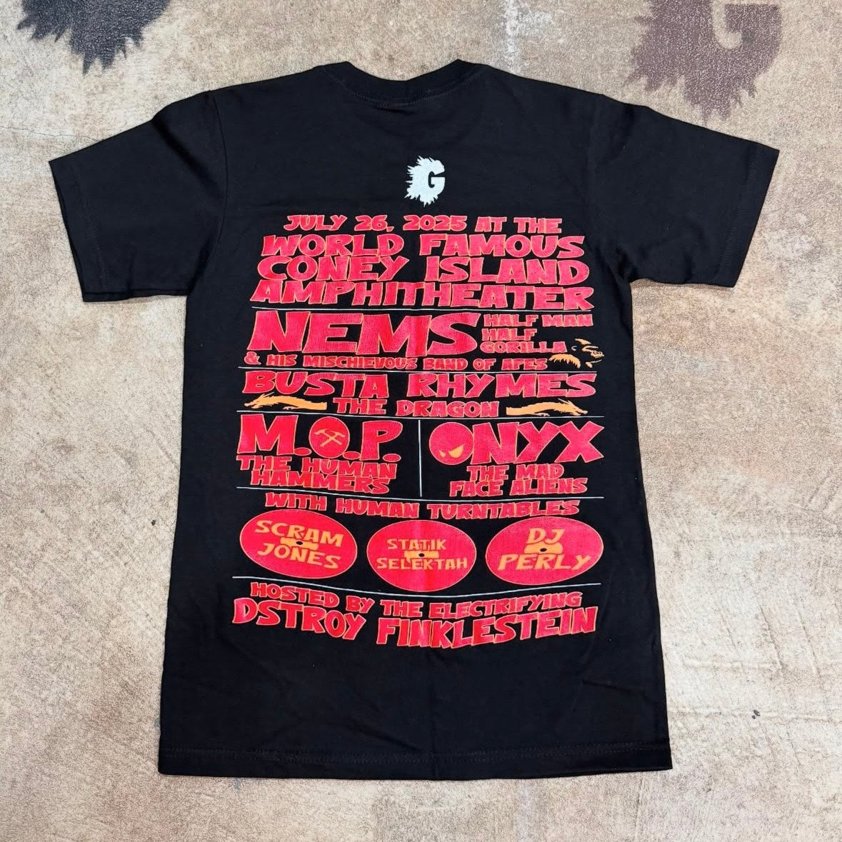 GORILLAFEST 2 T-SHIRT (BLACK)