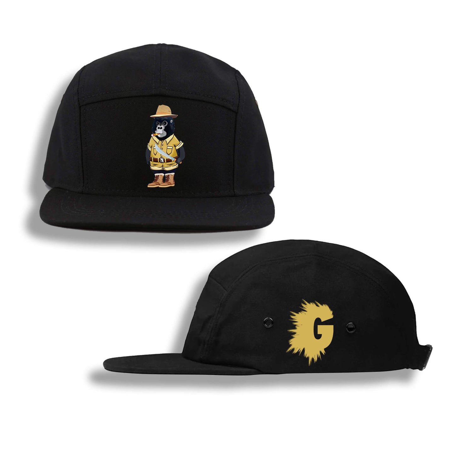 CONGO GORILLA FIVE PANEL HAT