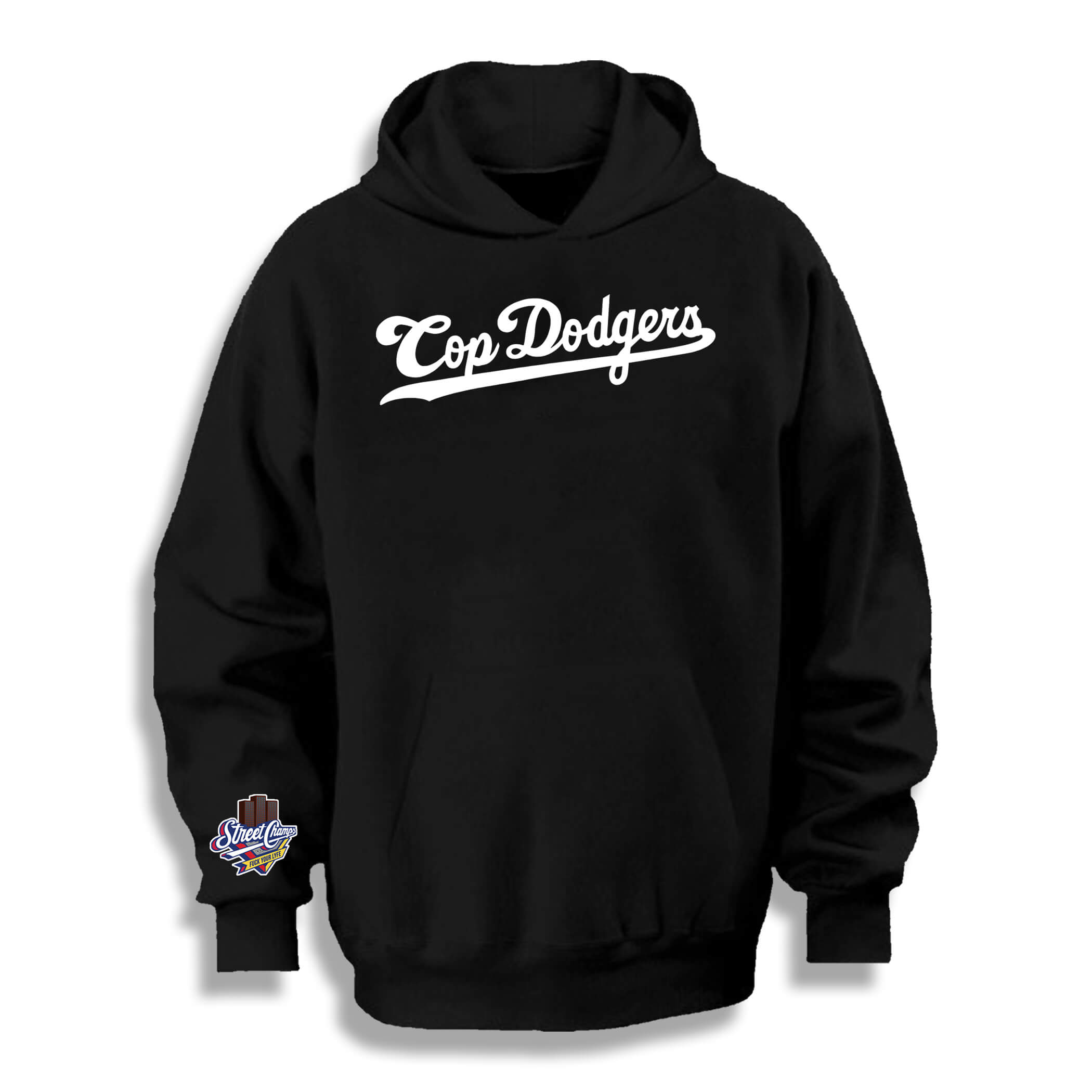 COP DODGERS HOODY BLACK OR BLUE THE FYL BRAND