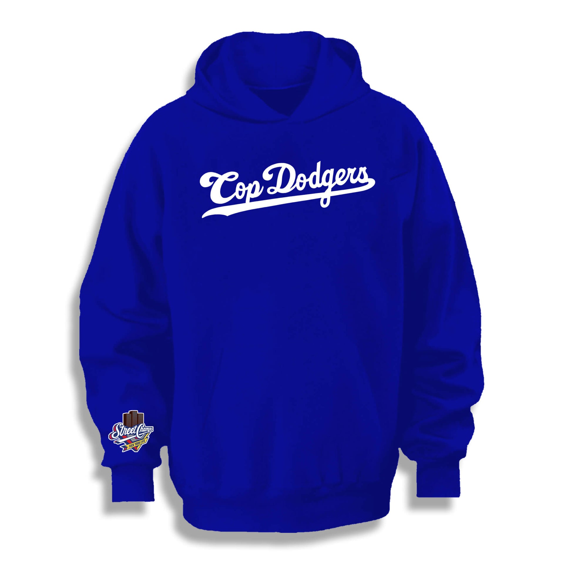 Stay warm like your favorite Dodgers with the 2019 dugout hoodie - True  Blue LA