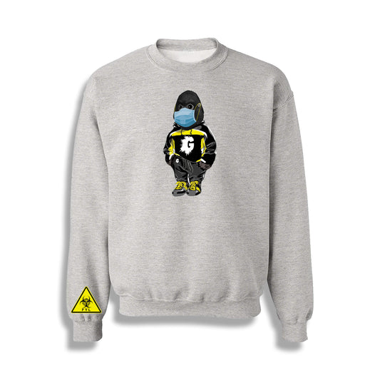 CORONA GORILLA CREWNECK (GREY)