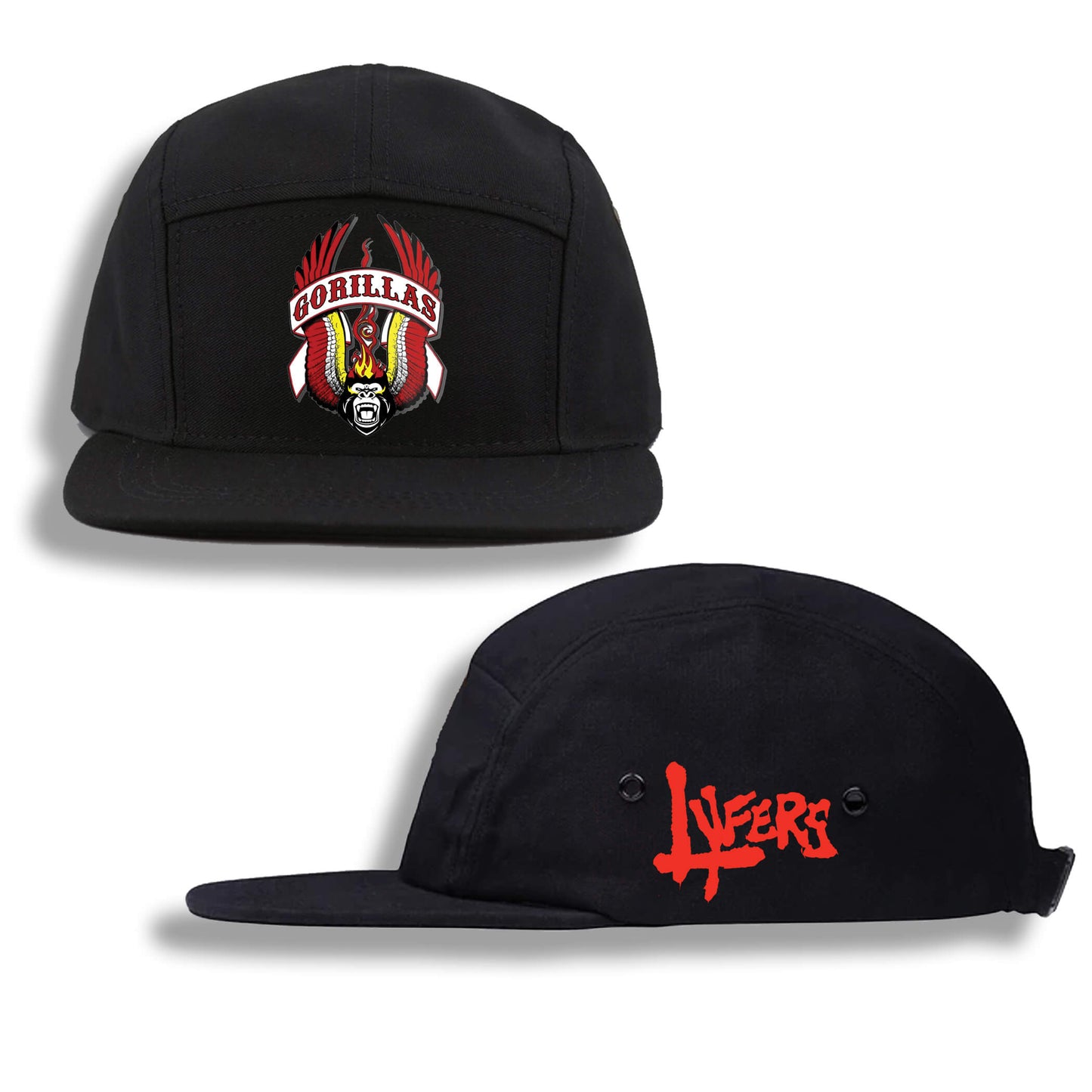 GORILLA WARRIORS FIVE PANEL HAT