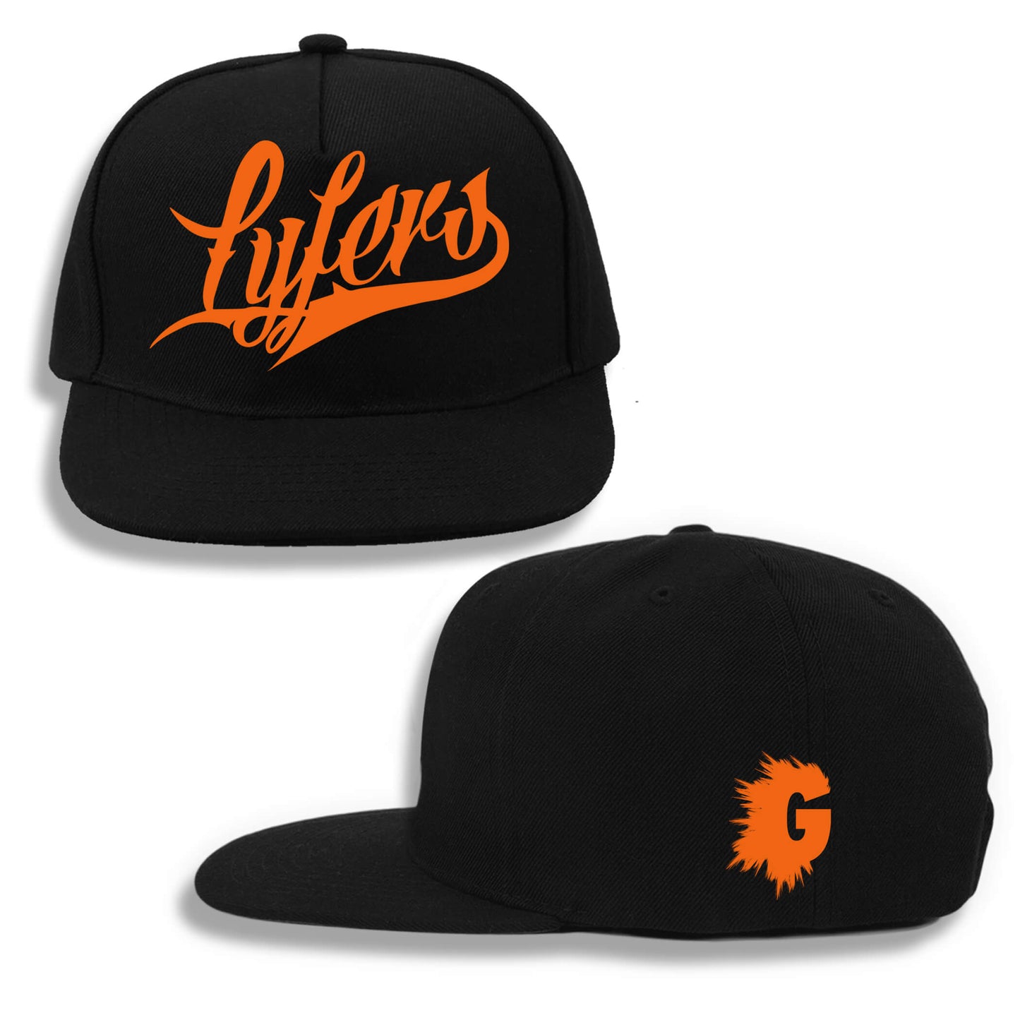 LYFERS SCRIPT BLACK SNAPBACK (MULTIPLE COLORWAYS)