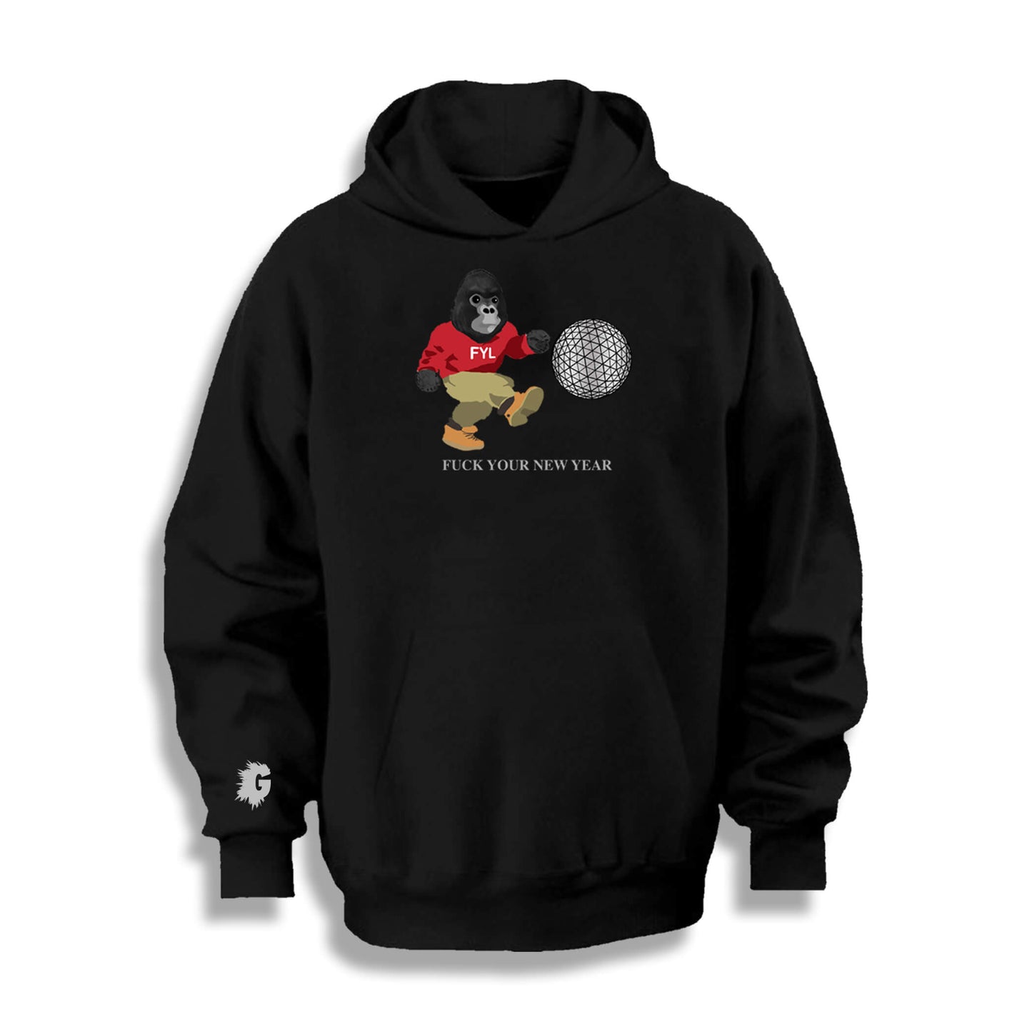 NEW YEAR GORILLA HOODY