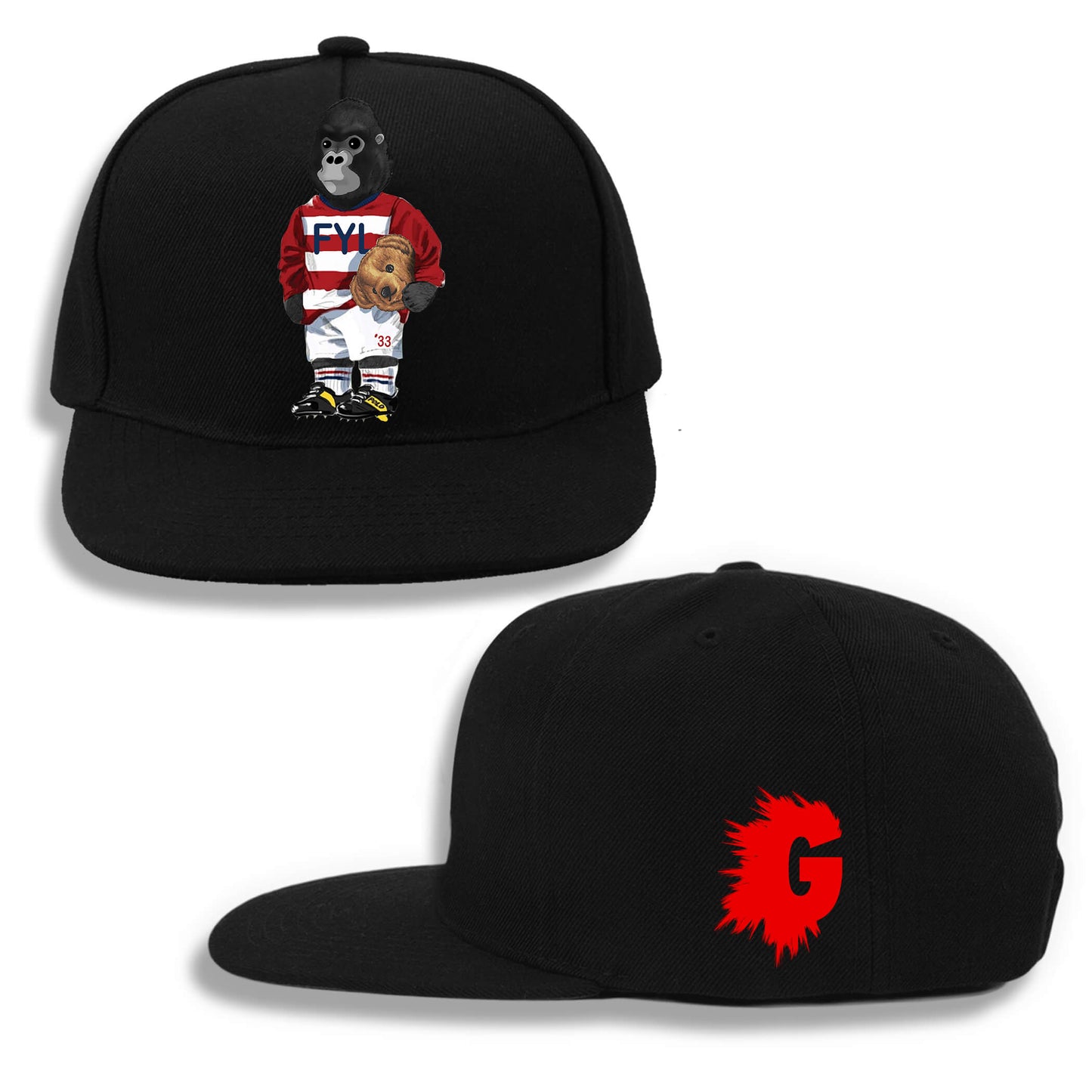 SOCCER GORILLA SNAPBACK