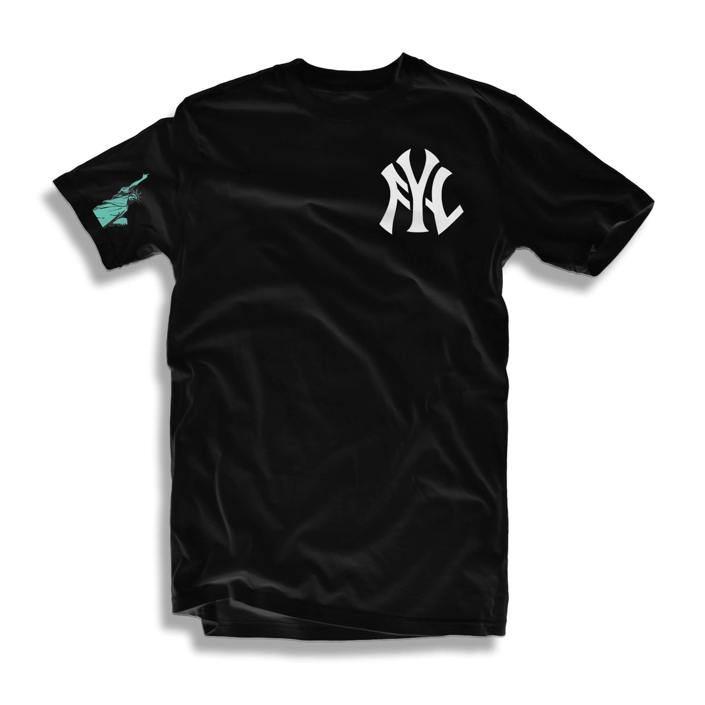 FYL YANKS T-SHIRT (BLACK OR BLUE)